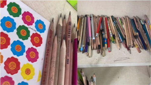 拾金不昧小紅花，文具漂流暖校園